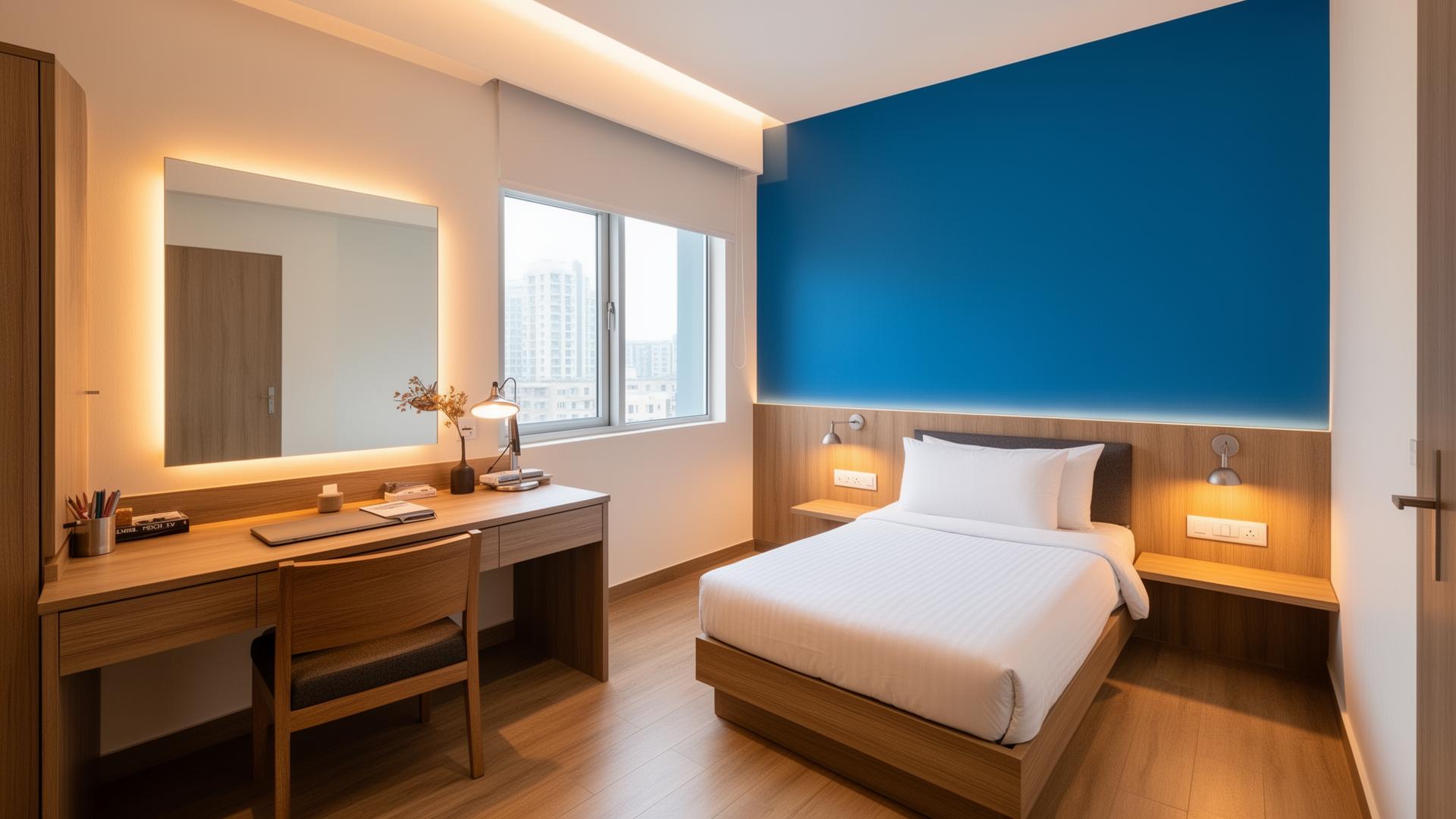 Premium men's PG room in Anna Nagar West Chennai